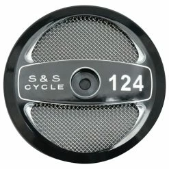 S&S Cycle Stealth 124" Black Air Cleaner Cover