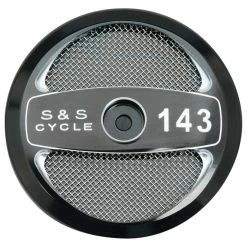 S&S Cycle Stealth 143" Black Air Cleaner Cover
