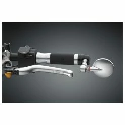 Rizoma Spy-R End Silver Mounted Mirror 57mm