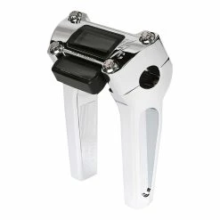 Thrashin Supply Company Riser With Gauge Cutout 6" Tall Chrome