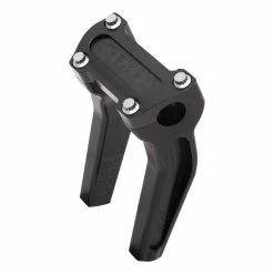 Thrashin Supply Company Riser 6-1/2" Tall Black With Pull Back