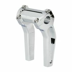 Thrashin Supply Company Riser 6-1/2" Tall Chrome With Pull Back