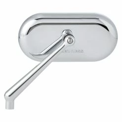 Arlen Ness Chrome Forged Oval Mirror