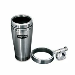 Kuryakyn Stainless Steel Mug & Drink Holder For 1" Handlebars