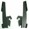Memphis Shades Sportshield Black Mounting Plates Only