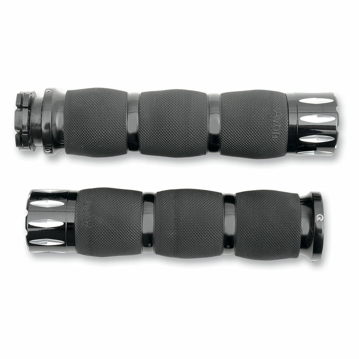 Avon Grips Anodized Air Cushion Rival Metric Grips For 1" Handlebars