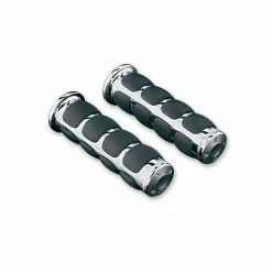 Kuryakyn Chrome ISO-Grips For 7/8″ Bars