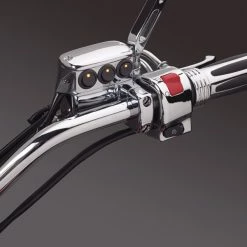 Show Chrome Accessories Master Cylinder Switch Block Assembly