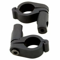 Slip Streamer Black 1-1/4" Windshield Mounting Hardware