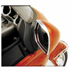 Show Chrome Accessories Visored Mirror Trim