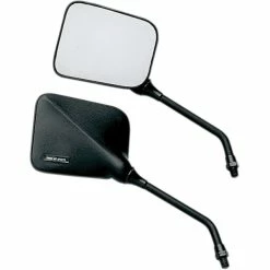 EMGO Black Universal Mirror Set