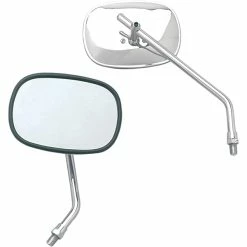 EMGO Chrome Rectangular Universal Mirror