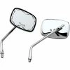 EMGO Universal Scrolled Chrome Mirrors