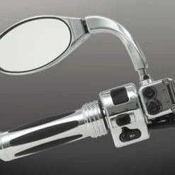 Show Chrome Accessories Twisted Cruiser Mirrors