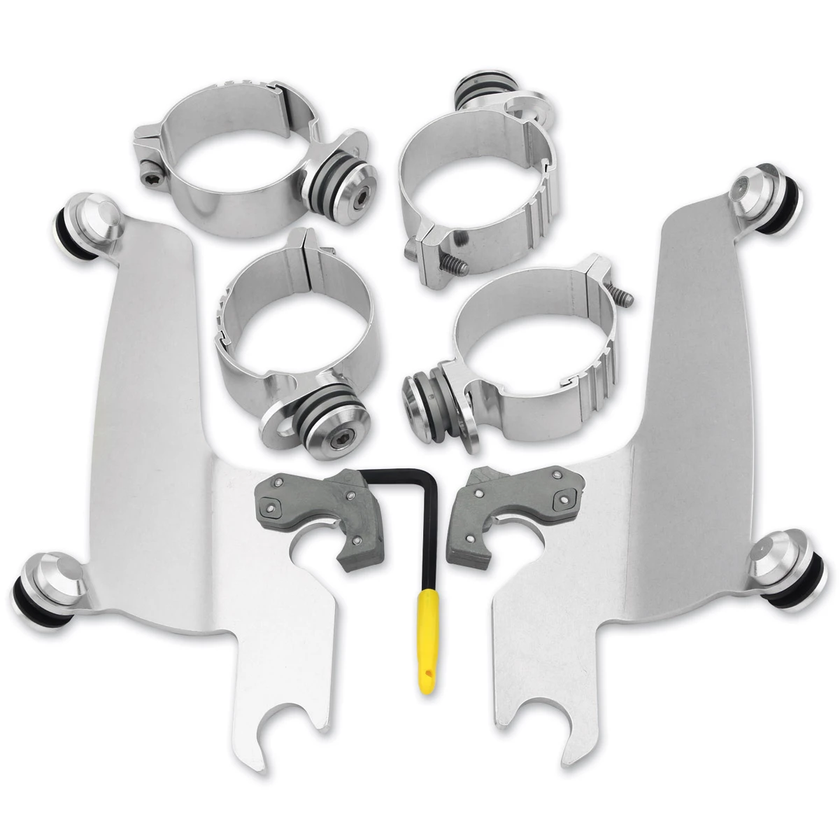 Memphis Shades Sportshield Polished Trigger Lock Mount Kit