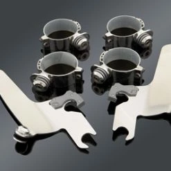 Memphis Shades Sportshield Polished Trigger Lock Mount Kit