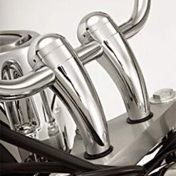 Show Chrome Accessories 4″ Round Handlebar Risers