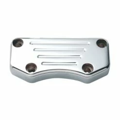 Wild 1 Chubbys Ball-milled Top Clamp With Exposed Mount Holes, Chrome